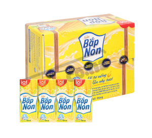 Box of 24 boxes of LOF young corn milk 180ml