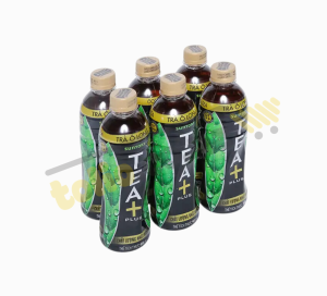 Lốc 6 chai trà ô long Tea Plus chai 455ml