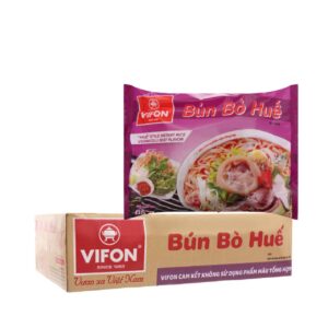 Thùng 30 gói bún bò Huế Vifon 65g