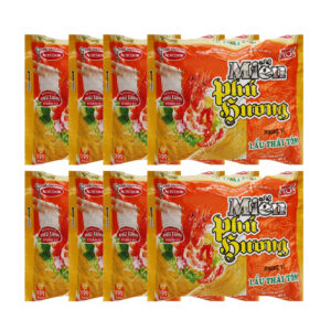 Set 8 gói miến Phú Hương lẩu Thái tôm 60g