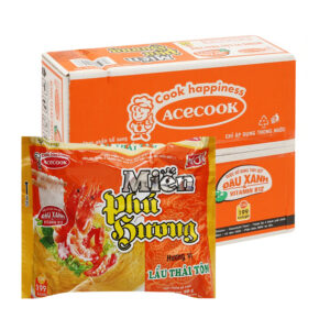 Box of 24 packages of Phu Huong vermicelli Thai hot pot with shrimp 60g