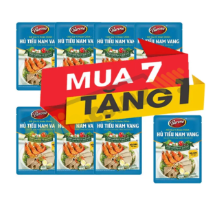 [Buy 7 get 1 free 1] Set of Nam Vang Barona noodle soup 8 x 80g