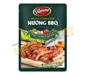 Xốt nướng BBQ Barona gói 80g