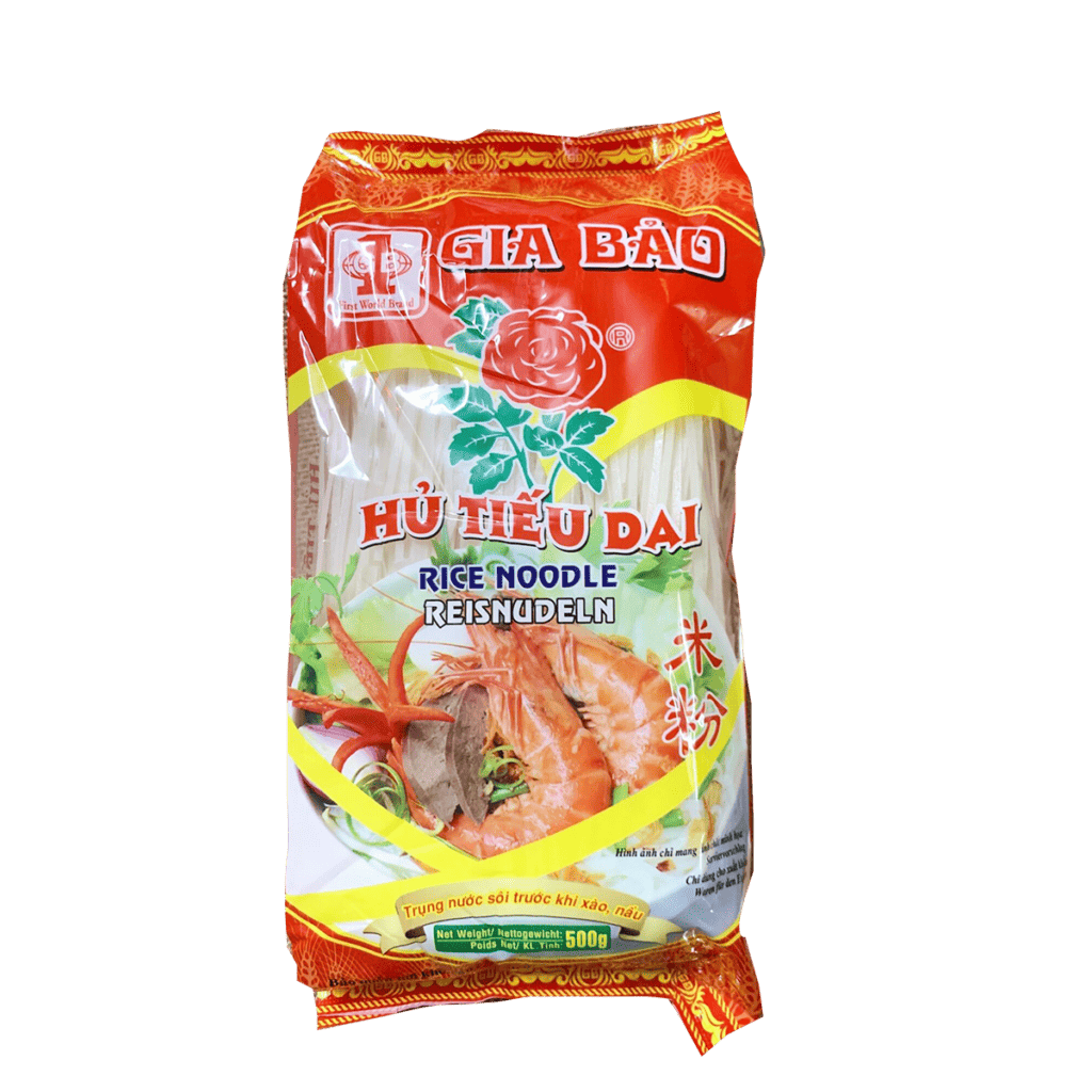 Thùng 20 gói hủ tiếu dai Gia Bảo 500g - TOLIO