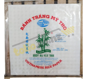 Square rice paper Ba Cay Tre 22cm 340g