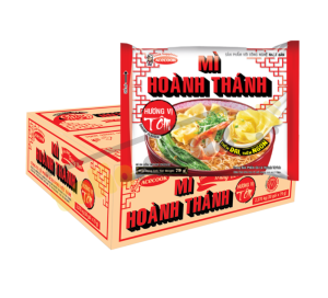 Thùng 30 gói mì hoành thánh tôm Acecook 79g