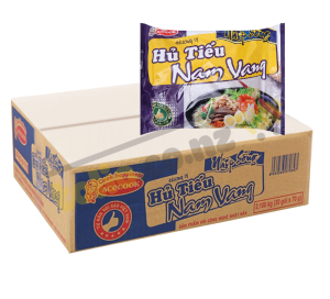 Box of 30 packs of Acecook Rhythm of Life Nam Vang Noodles 71g