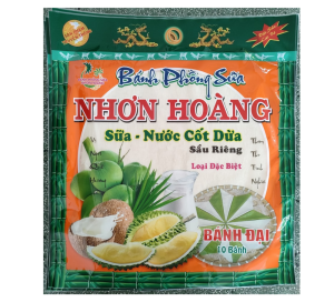 Nhon Hoang durian milk puff cake 220g