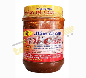 Mắm cá cơm Dì Cẩn hủ 500gr
