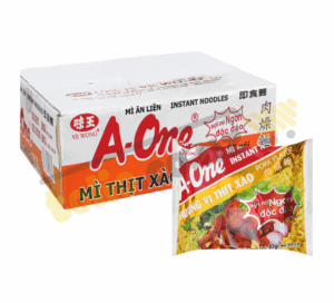 Thùng 30 gói mì A-One thịt xào 85g