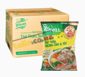 Box of 8 packs of Knorr sirloin, bone marrow and bone marrow seasoning, 900g pack