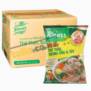 Thùng 8 gói hạt nêm thịt thăn, xương ống, tủy Knorr gói 900g