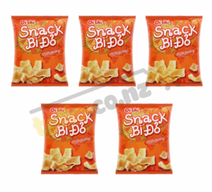 Set 5 gói Oishi snack bí đỏ vị bò nướng 32g