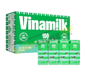 Carton of 48 boxes of Vinamilk 180ml sweetened sterilized fresh milk