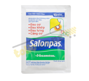 Salonpas pain relief patches box of 10
