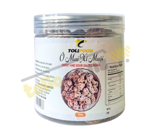 Sweet and sour pickled plums 250g