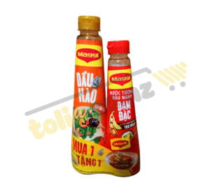 Combo dầu hào đậm đặc Maggi chai 350g và nước tương đậu nành Maggi đậm đặc 200ml