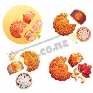 Combo of 4 Kinh Do moon cakes, get 1 free Kinh Do Golden Lion moon cake 60g