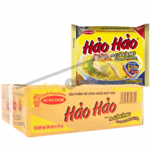 Thùng 30 gói mì Hảo Hảo mì gà vàng 74g