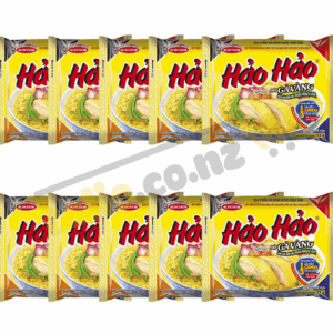 Set of 10 packs of Hao Hao chicken noodles 74g