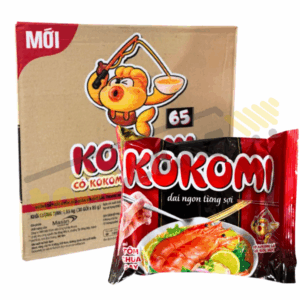 Thùng 30 gói mì Kokomi tôm chua cay 65g
