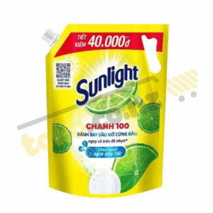 Nước rửa chén Sunlight chanh 100 túi 3.1kg