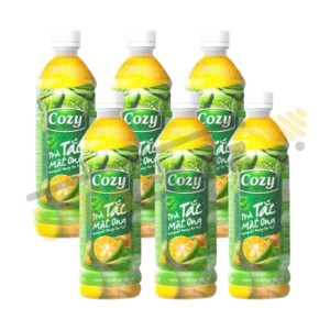 Lốc 6 chai trà tắc mật ong Cozy 455ml