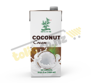 Ba Cay Tre Coconut Milk Cream 20-22% 1L Box