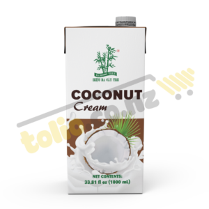 Nước Cốt Dừa Ba Cây Tre Cream Béo 20-22% hộp 1L