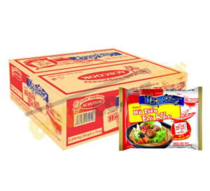 Thùng 30 gói hủ tiếu bò kho Nhịp Sống Acecook 75g