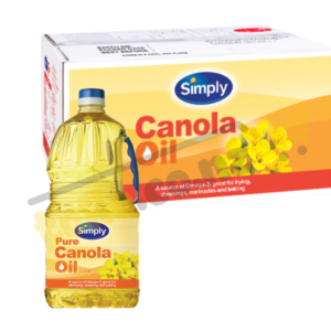 Thùng 6 can dầu ăn Simply Canola 2L