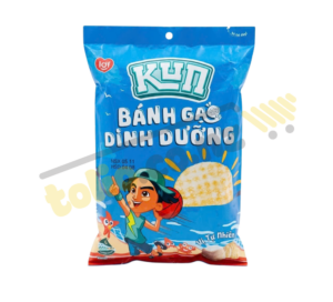 [HSD 04/08/2026] Bánh gạo dinh dưỡng vị tự nhiên Kun gói 140g