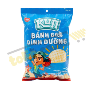 [Expiration Date 04/08/2026] Kun Natural Flavored Nutritional Rice Crackers, 140g pack