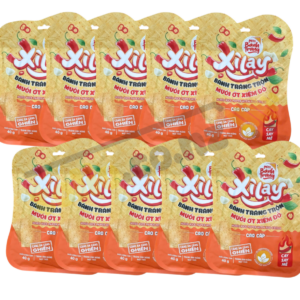 Set 10 bánh tráng trộn Xìlay ớt xiêm đỏ Miss 40g