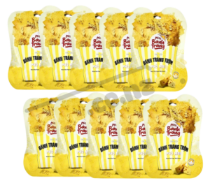 Set 10 gói bánh tráng trộn vị phô mai Miss 40g