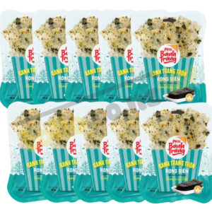 Set 10 bánh tráng trộn vị rong biển Miss 40g