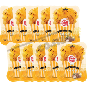 Set 10 bánh tráng trộn vị sa tế bò Miss 40g