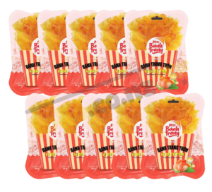Set 10 bánh tráng trộn vị sa tế tôm Miss 40g