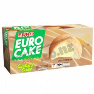 [Expiration Date 05/09/2026] Euro Custard Cake from Thailand, 204g box
