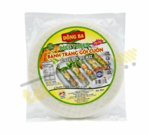 Bánh tráng gỏi cuốn Đông Ba tròn size 22cm gói 400g