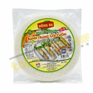 Bánh tráng gỏi cuốn Đông Ba tròn size 22cm gói 400g