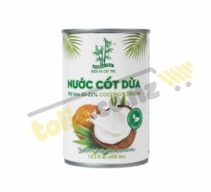 Nước cốt dừa Ba Cây Tre cream béo 20-22% lon 400ml